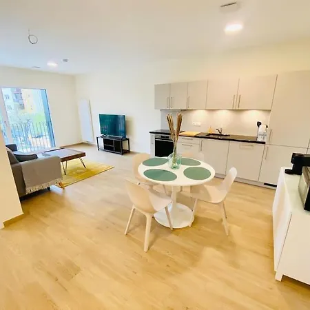 New 2023 One Bedroom Flat W Free Parking * Luxembourg